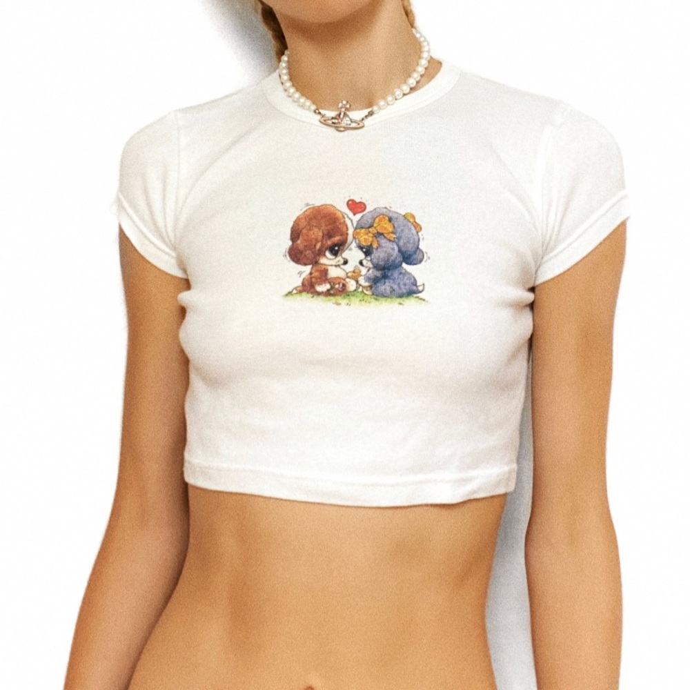 Brandy Melville white tee